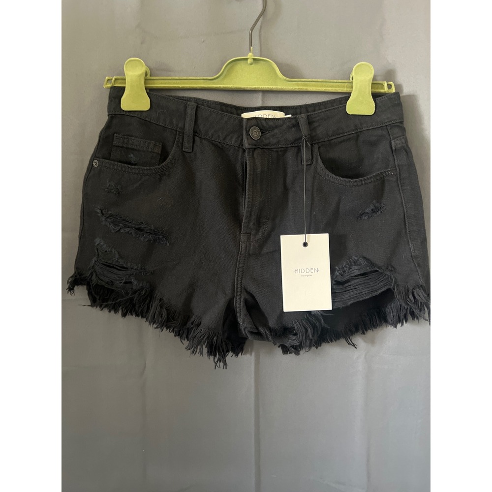 Hidden Jeans Finn Distressed Shorts